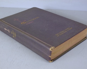 The Methodist Hymnal by The Stone Chapel in Garrison Forest 1966 Vintage Hardcover Book by The Methodist Publishing House of Tennessee