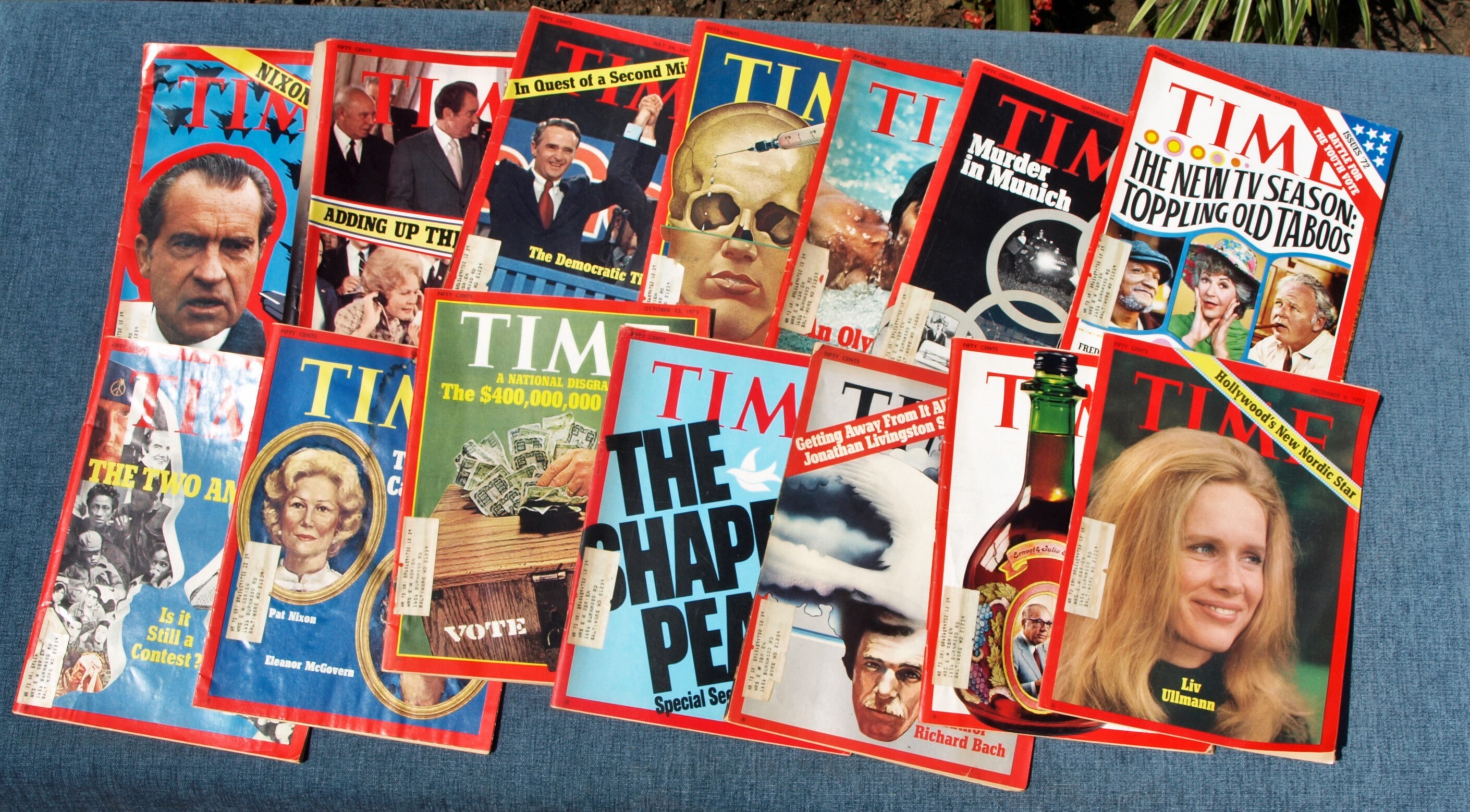 Vintage 1972 Time Magazines Lot Of 14 Dates May 1 June Etsy 日本