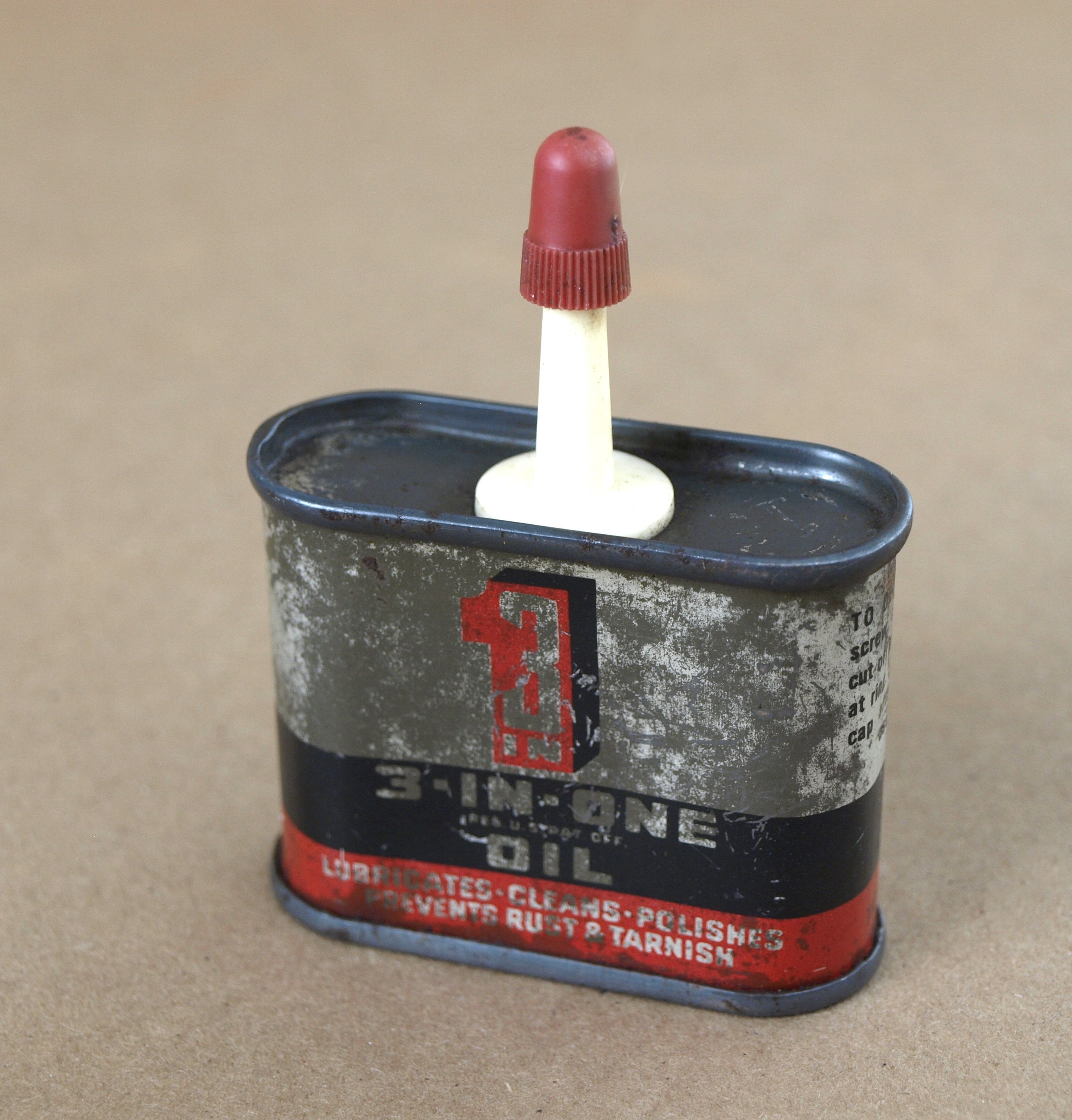 USA vintage】AMS OIL can coin bank 7 – 雑貨屋ポッポ
