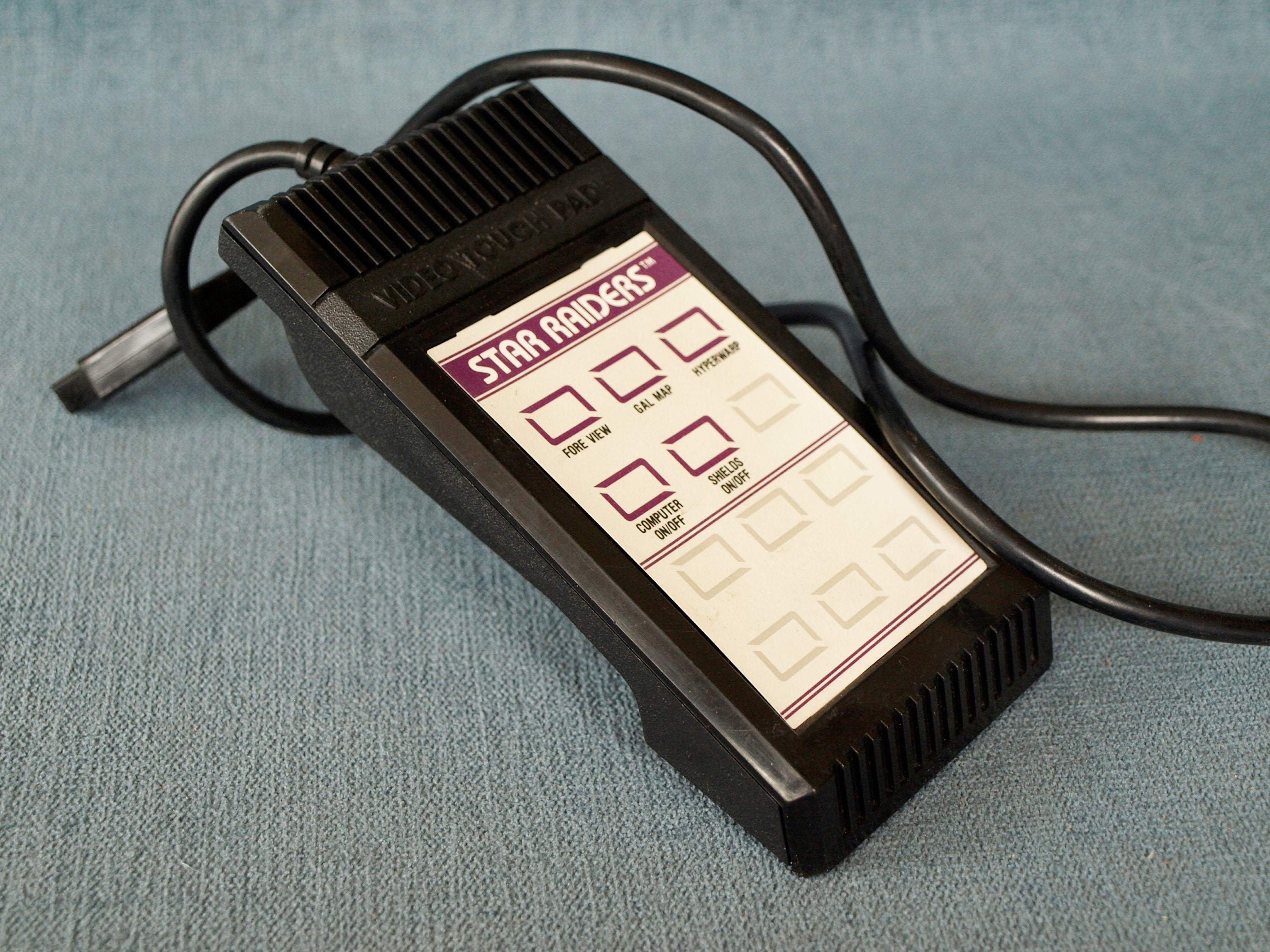 Vintage Atari 2600 Video Touch Pad Game Controller With Star Etsy