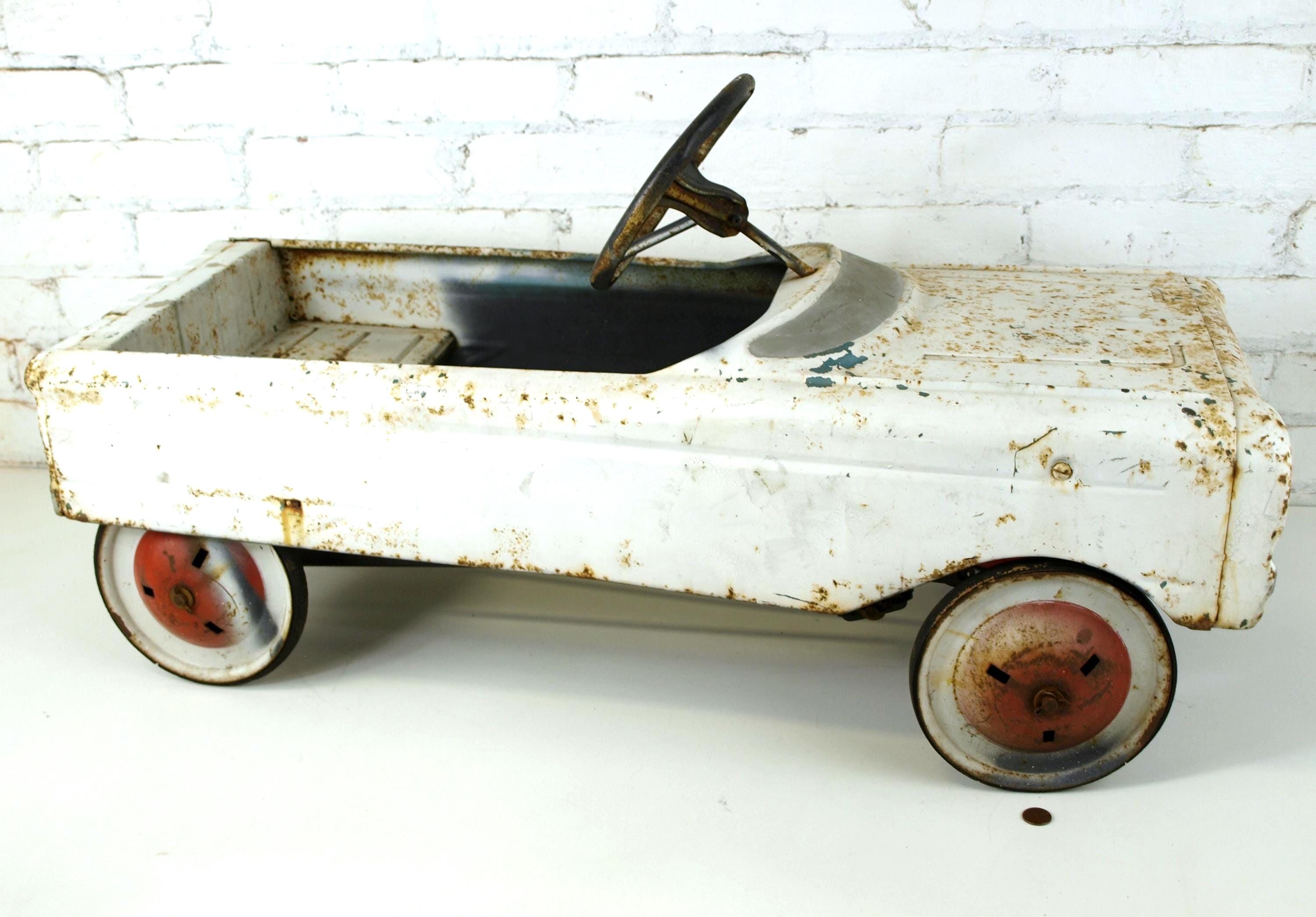 Vintage AMF Jet Sweep Pedal Car, Circa 1960 - Good Structural