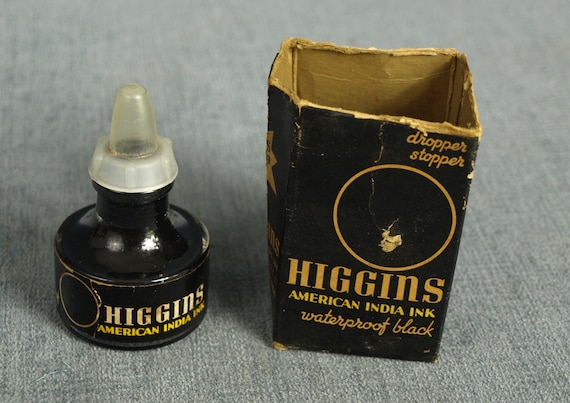 Higgins Black India Ink Waterproof 1 oz