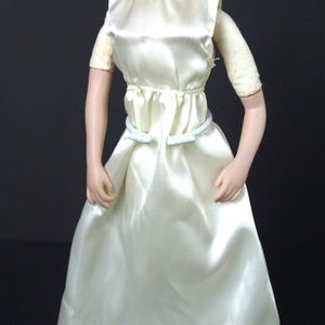 Vintage Franklin Heirloom Porcelain Dolls &quot;Abigail of Hampshire&quot; Girl Doll - 12.25&quot; tall