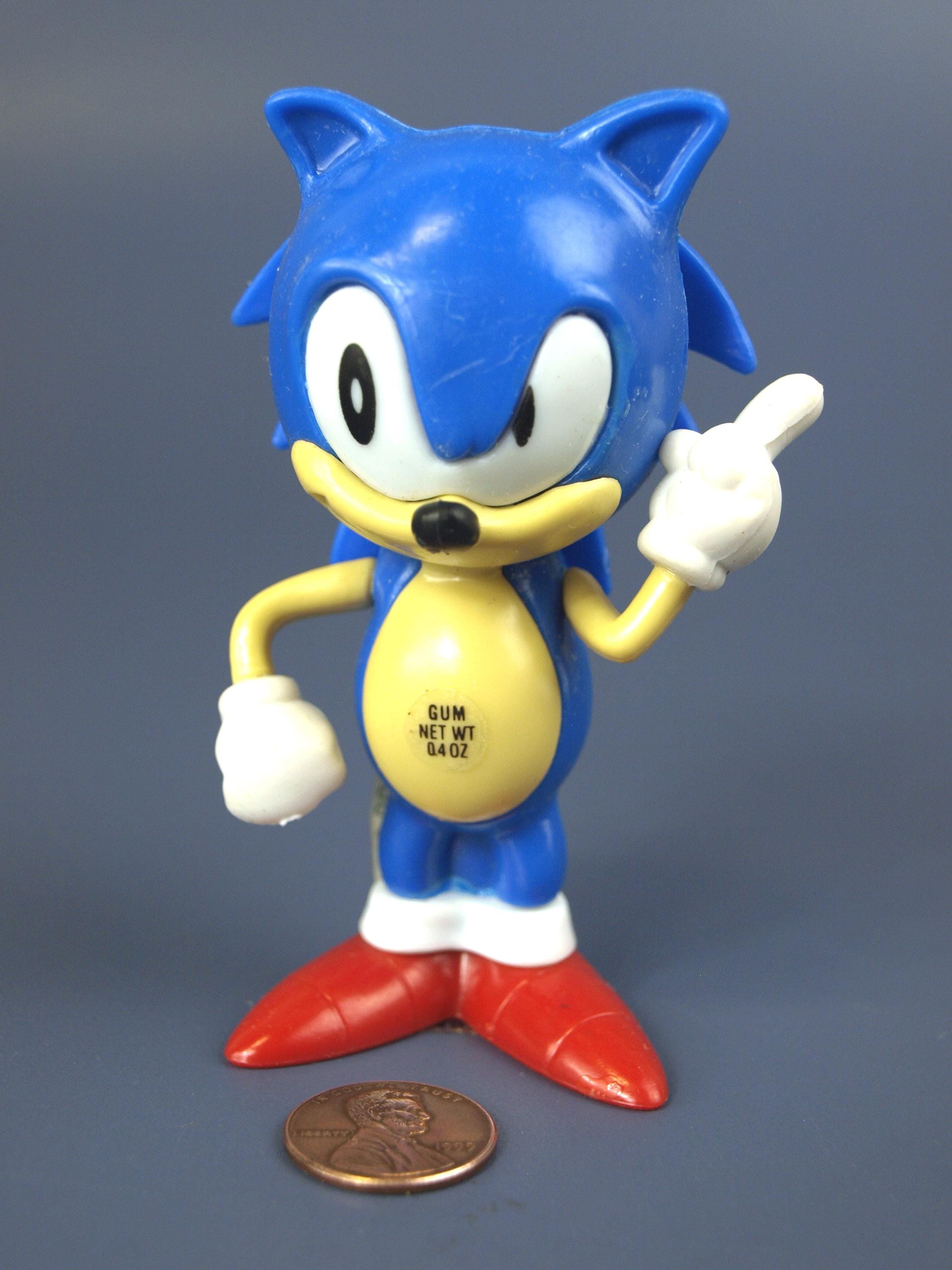 Vintage SEGA Sonic the Hedgehog Topps Candy Toy Container 1993