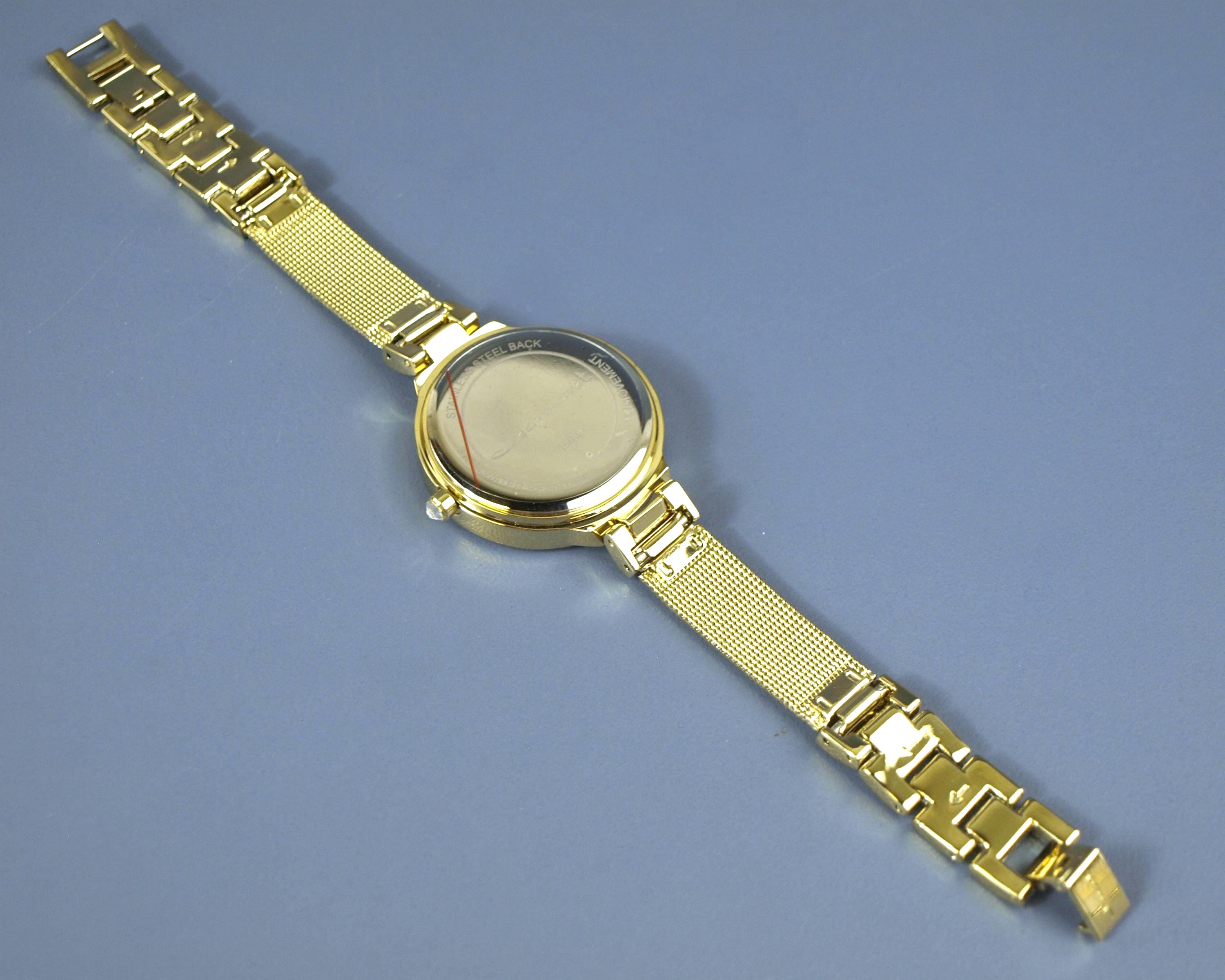 Jeanneret Crystal Bezel Mesh Band Ladies Watch. Jeanneret Jura Women main image 2