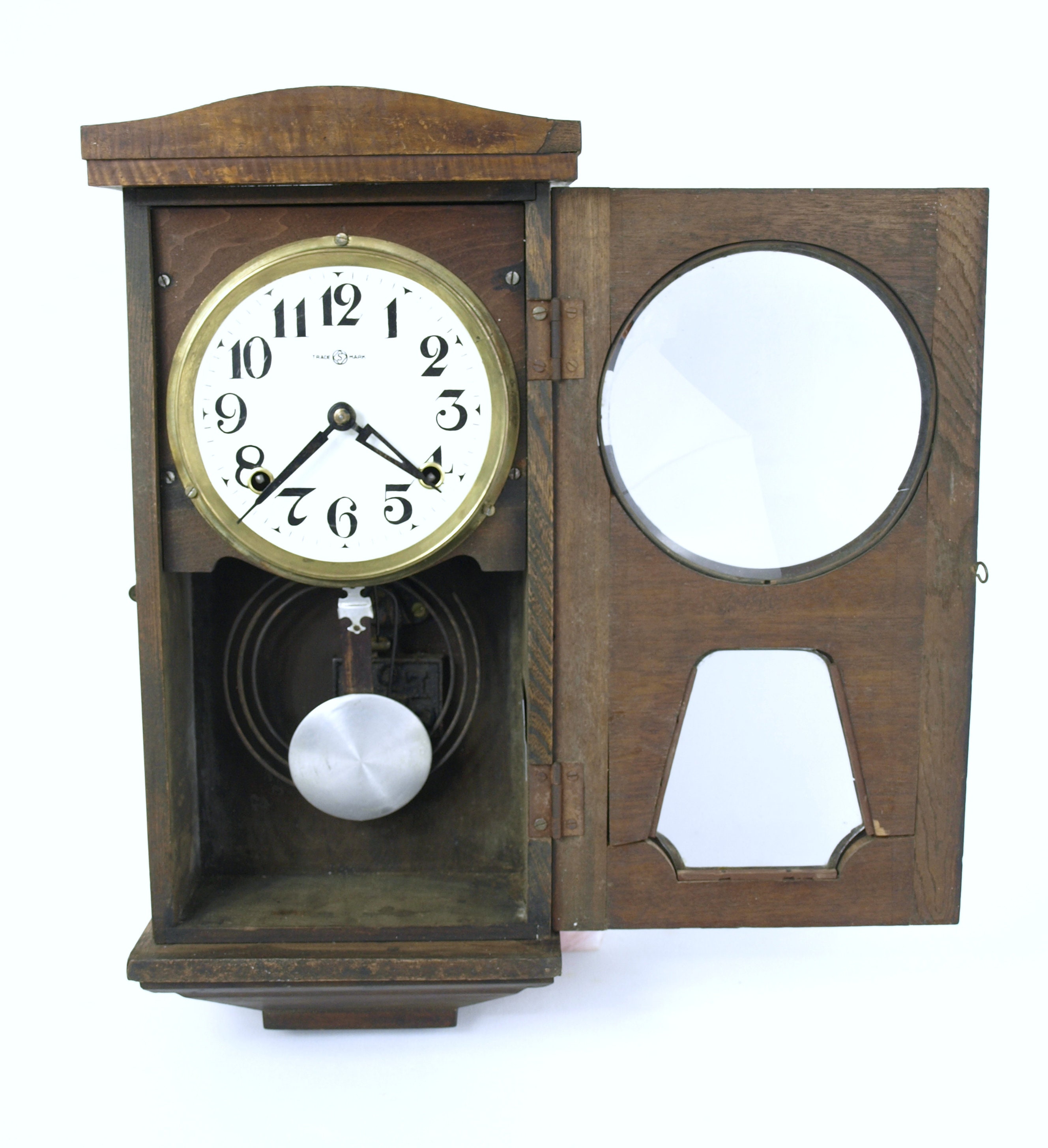 Antique Sankosha & Co Best Quality Wood Wall Clock From