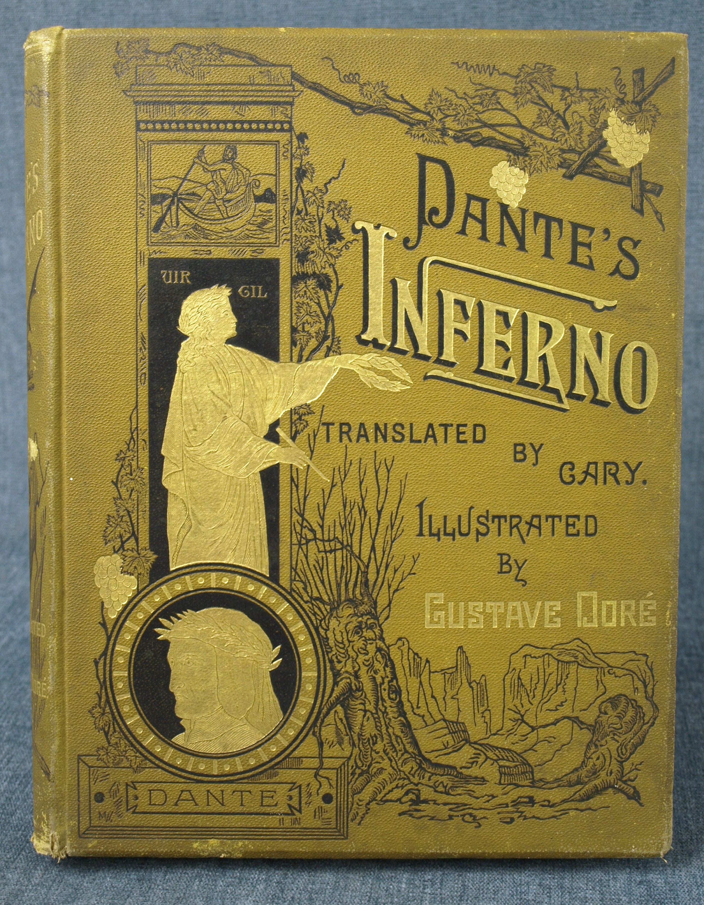 NEW ~ Inferno ~ by Dante Illustrated Edition by Gustave Dore Hardcover  Hardback