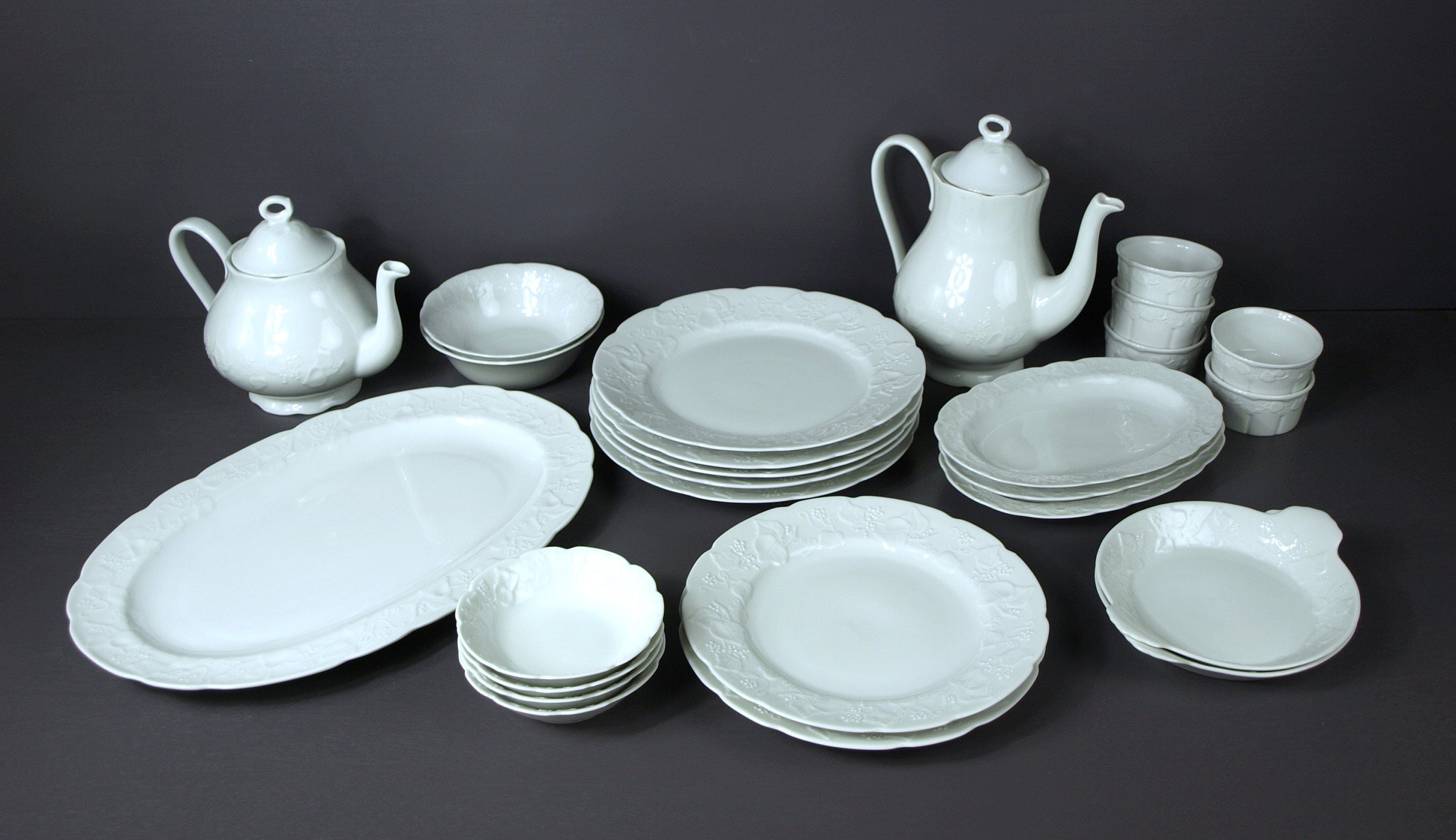 Vintage DANSK International All White 