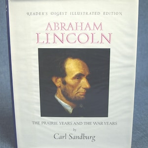 Abraham Lincoln by Car Sandburg Vintage 1970 Edition of the Reader&#39;s Digest Illustrated Edition in Fine (FN) Condition