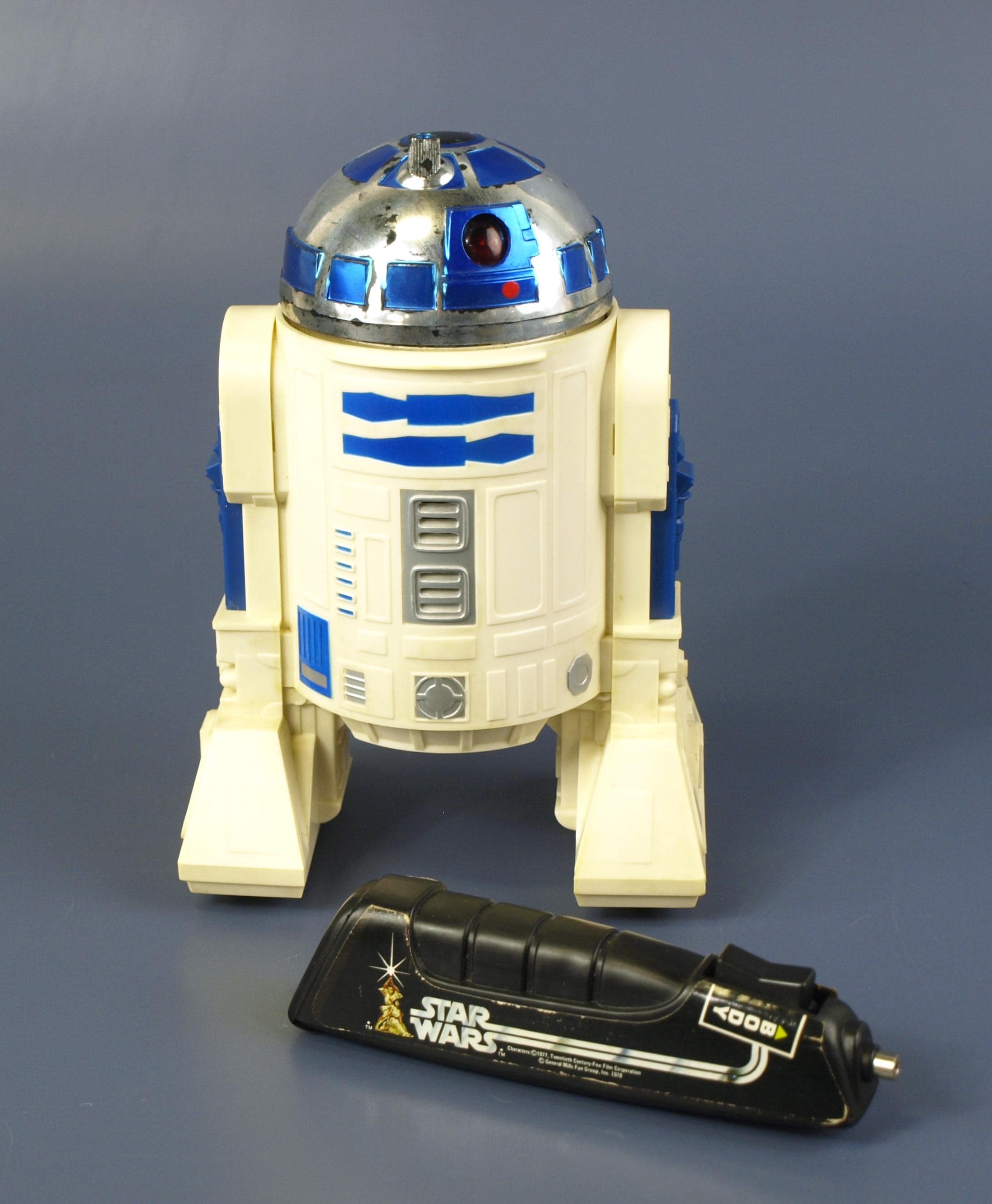 Vintage 1978 Kenner Star Wars Radio Controlled R2-D2 W Box & Rare