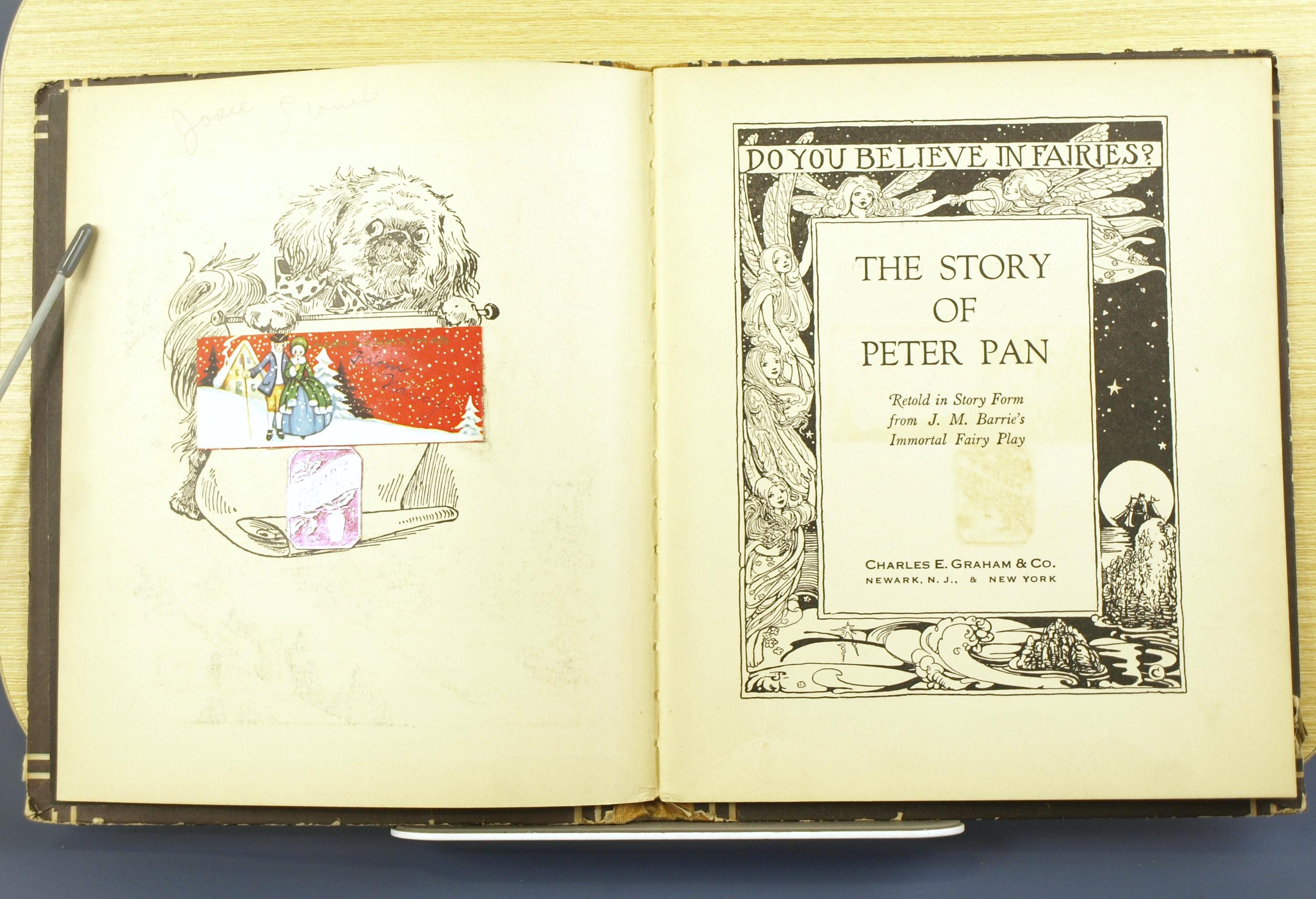 The Story Of Peter Pan Antique Children s Book Copyright 1926 By the-story-of-peter-pan-antique-children-s-book-copyright-1926-by