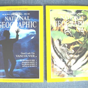 1992 National Geographic Magazine - Etsy
