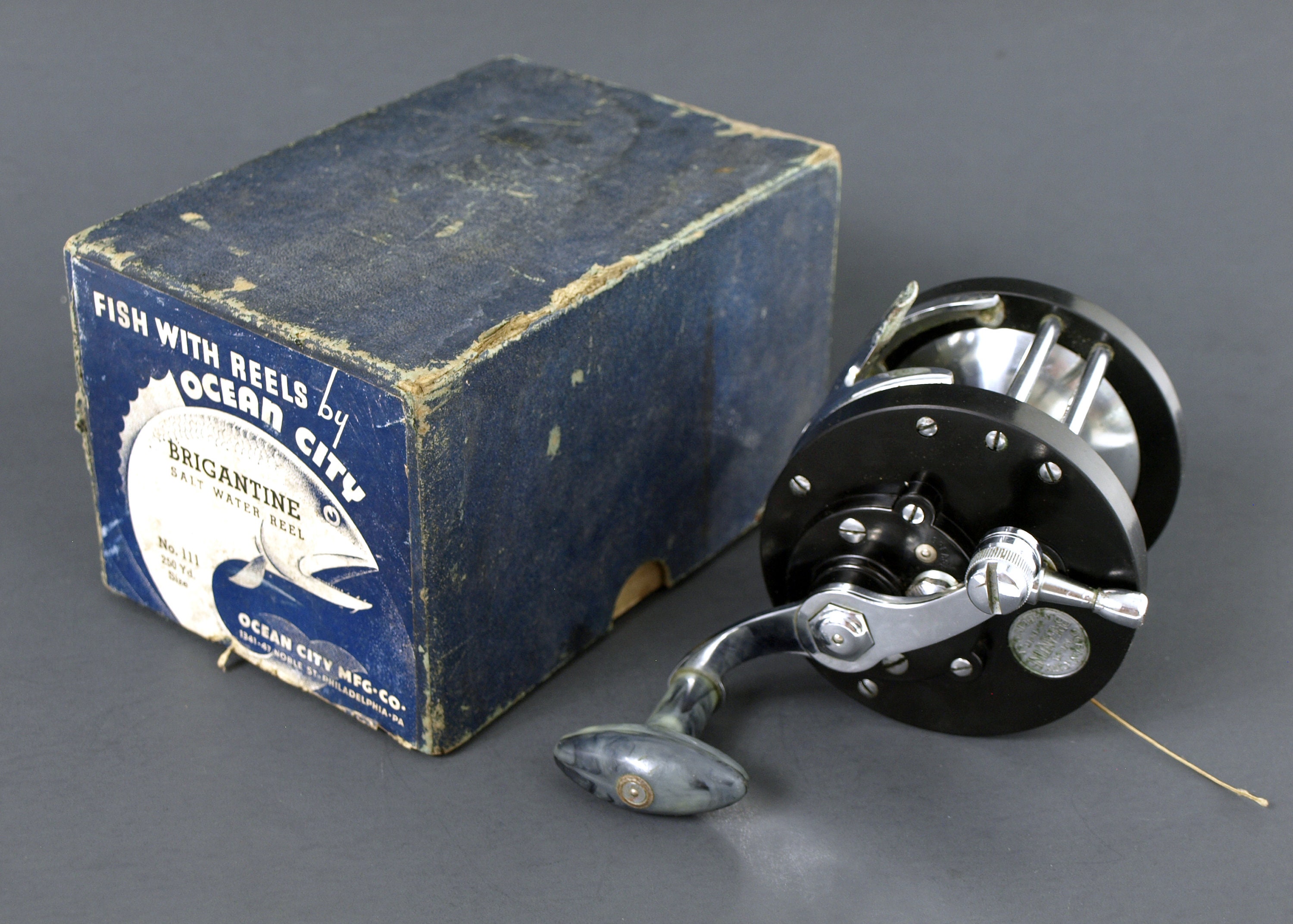 brigantine fishing reel for sale Sougayilang Carp Spinning 5+1 Shielded Stainless Steel BB This technological gem is equipped with the Hydro Armor system VINTAGE OCEAN CITY BRIGANTINE 250