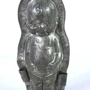 Antique Chocolate Mold Kewpie Doll, Anton Reiche Germany  # 17498 - 7.5&quot; High and in VG Condition - Collectibles, Candy Making Molds