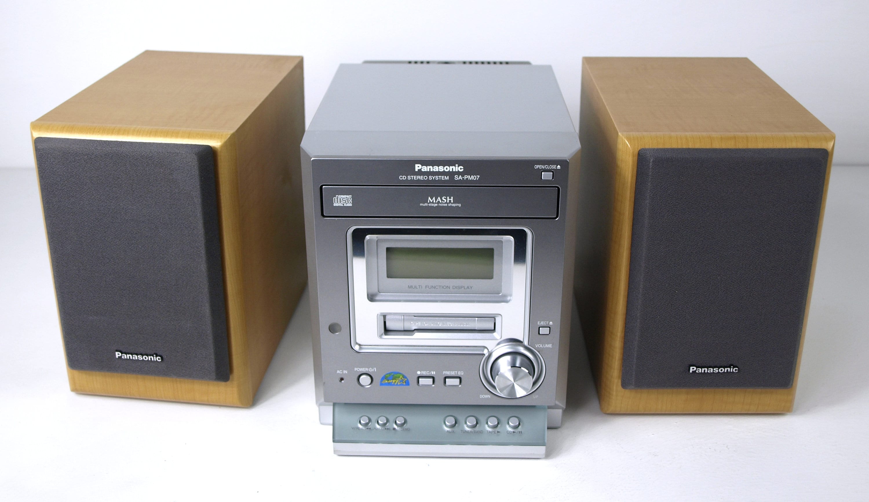 Vintage Panasonic Stereo System, Model SA-PM07 - CD Stereo System