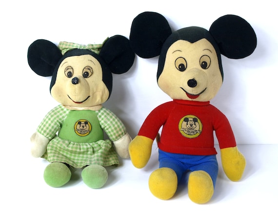 Vintage 1970's Knickerbocker Walt Disney Mickey Mouse Club Mickey