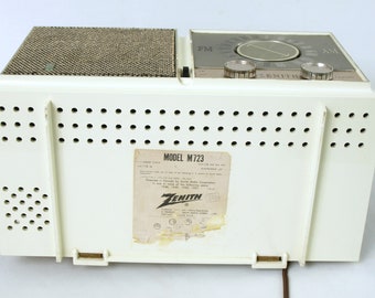 ヴィンテージ ゼニス 真空管 AM/FM/AFC ラジオ モデル S-64184 1951
