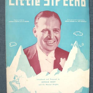 Vintage Sheet Music for Piano, "Little Sir Echo" - C. 1939, Revised Words / Music by Girard & Marsala - Featured by Horace Heidt