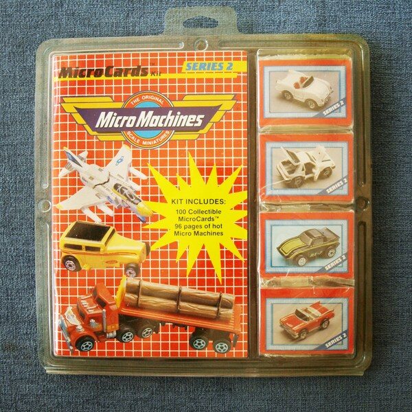 Micro Machine Cards Etsy