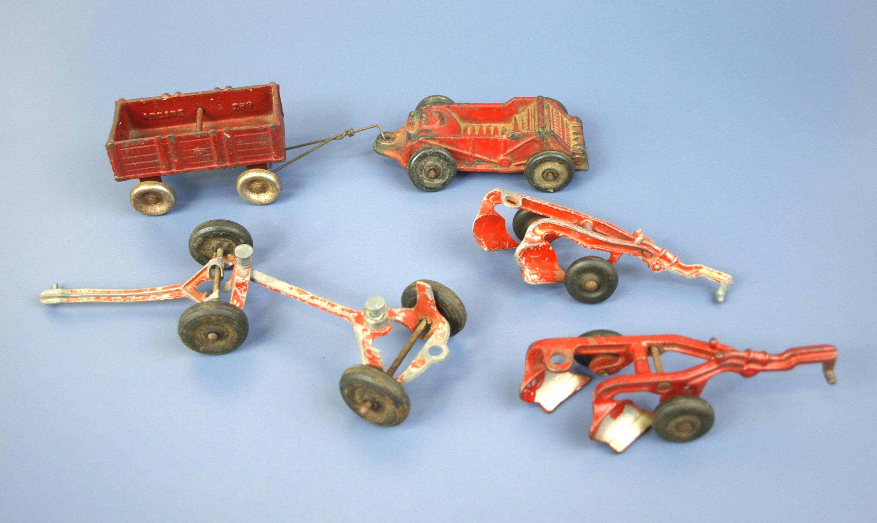 Jouet ancien années 1940 moulé sous pression voiture cracker jack métal