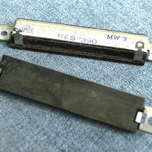 IRC RES 390 ohm MW3 Fixed Resistor Sandblock Ceramic Chassis Mount Candohm - set of 2