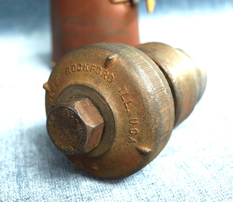 Vintage Greenlee No. 737 Knockout Punch Set for 1.5" & 2" Conduit with Leather Case in Good Condition image 3