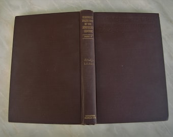 Lesungen in englischer Prosa des Neunzehnten Jahrhunderts von R.M. Alden-Published 1917 HK