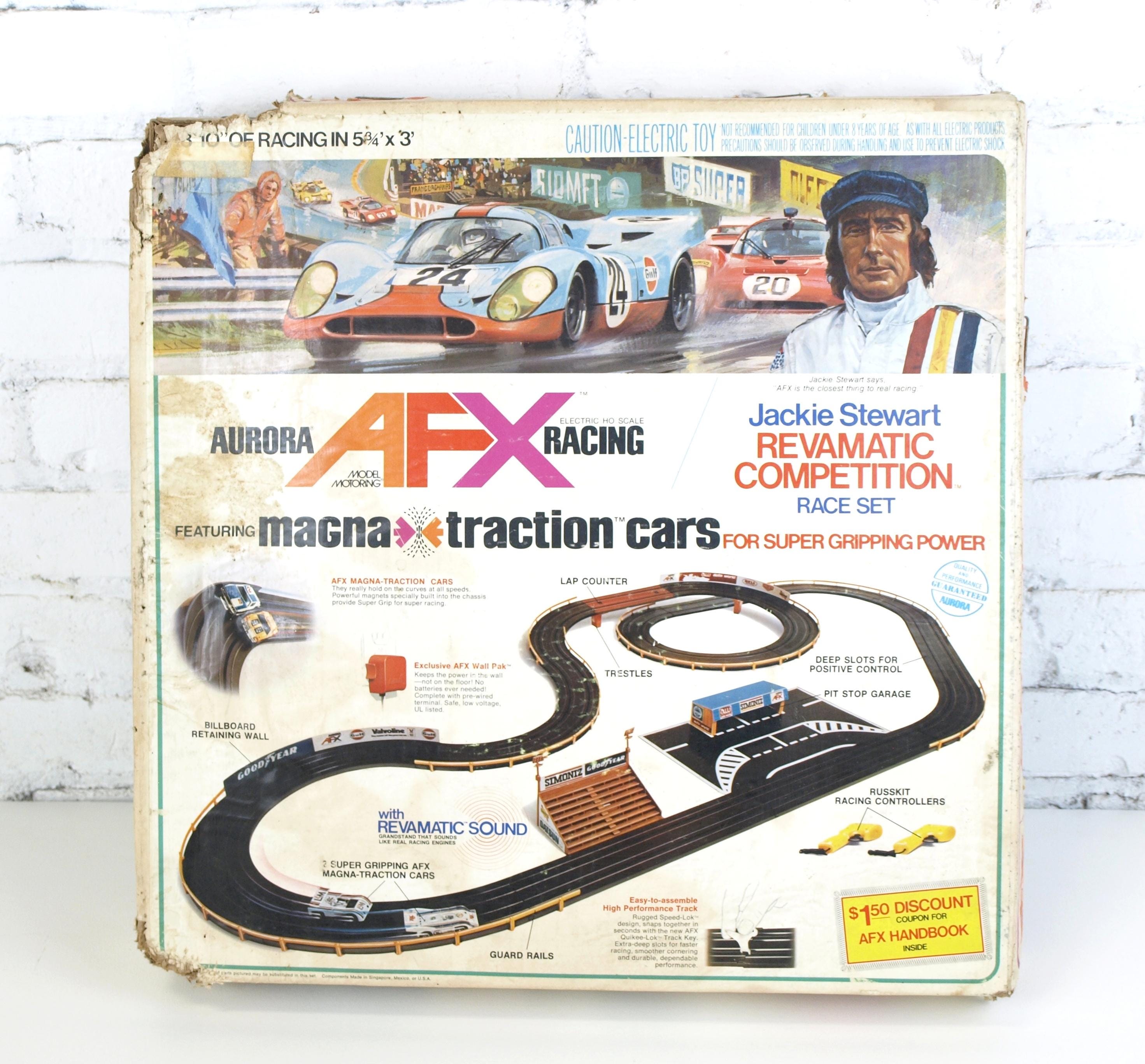 Vintage Aurora AFX Racing #2233 Jackie Stewart Revamatic