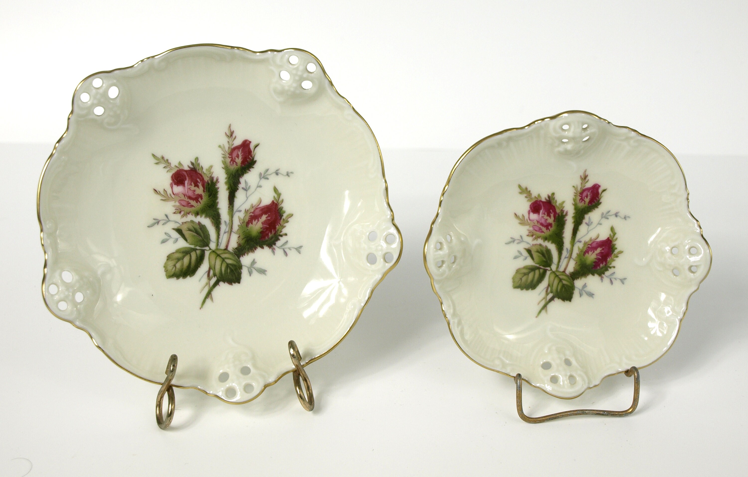 ドイツ Rosenthal ローゼンタール 金彩スプーン模様 C＆S 6客