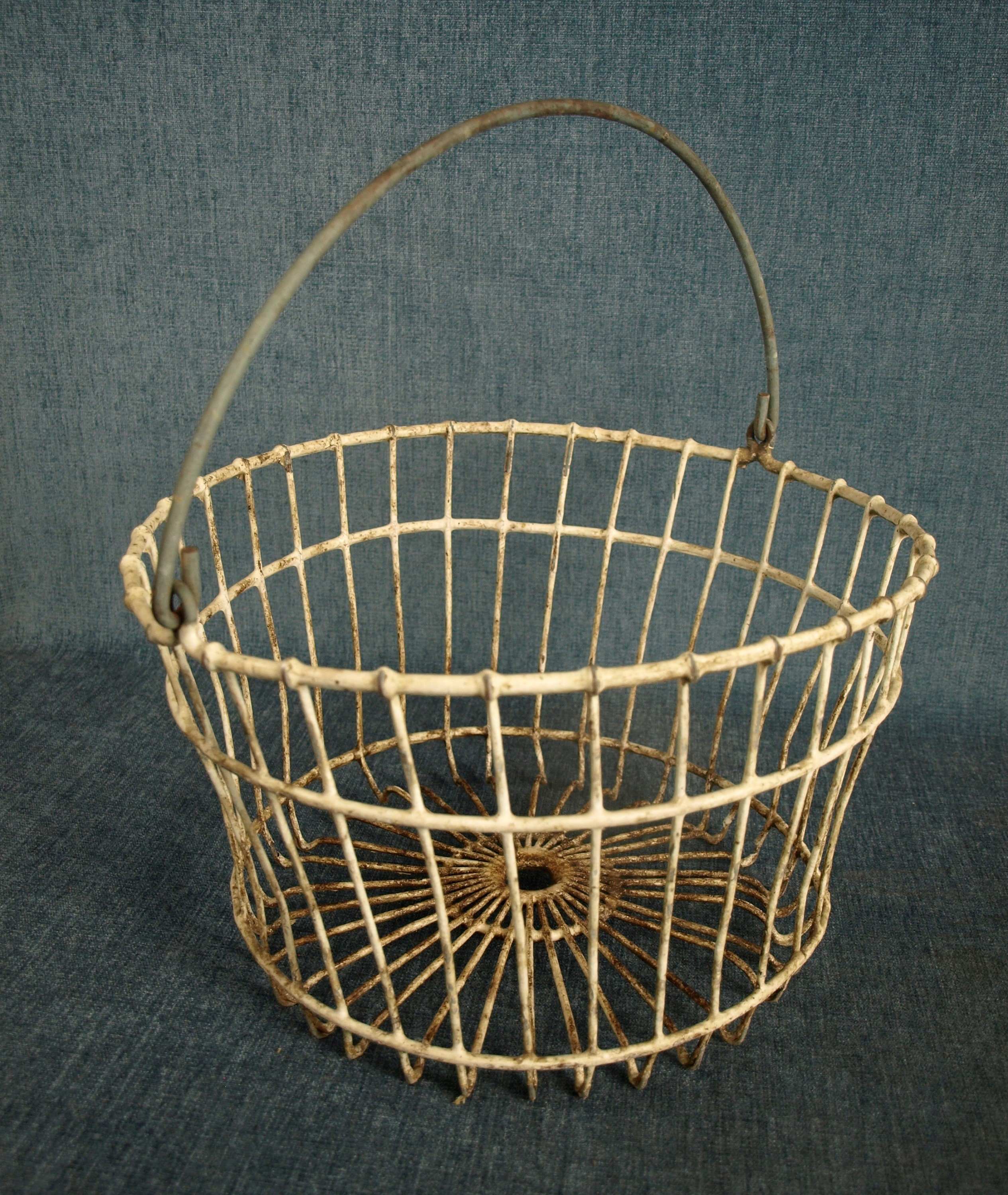 Antique Heavy Wire Metal Egg Basket Primitive Farm Equipment - Etsy  Australia