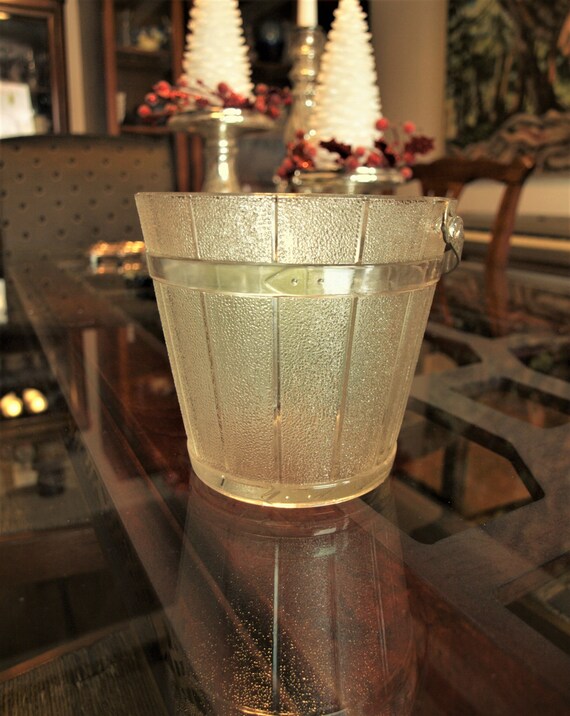 Gold Glitter Ice Bucket