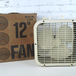 Lakewood ボックス型扇風機 レアもの Lakewood Box Fan - Etsy