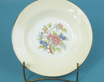 Vintage Homer Laughlin Eggshell Georgian Bombay 8 3/8" Rimmed Soup Bowl