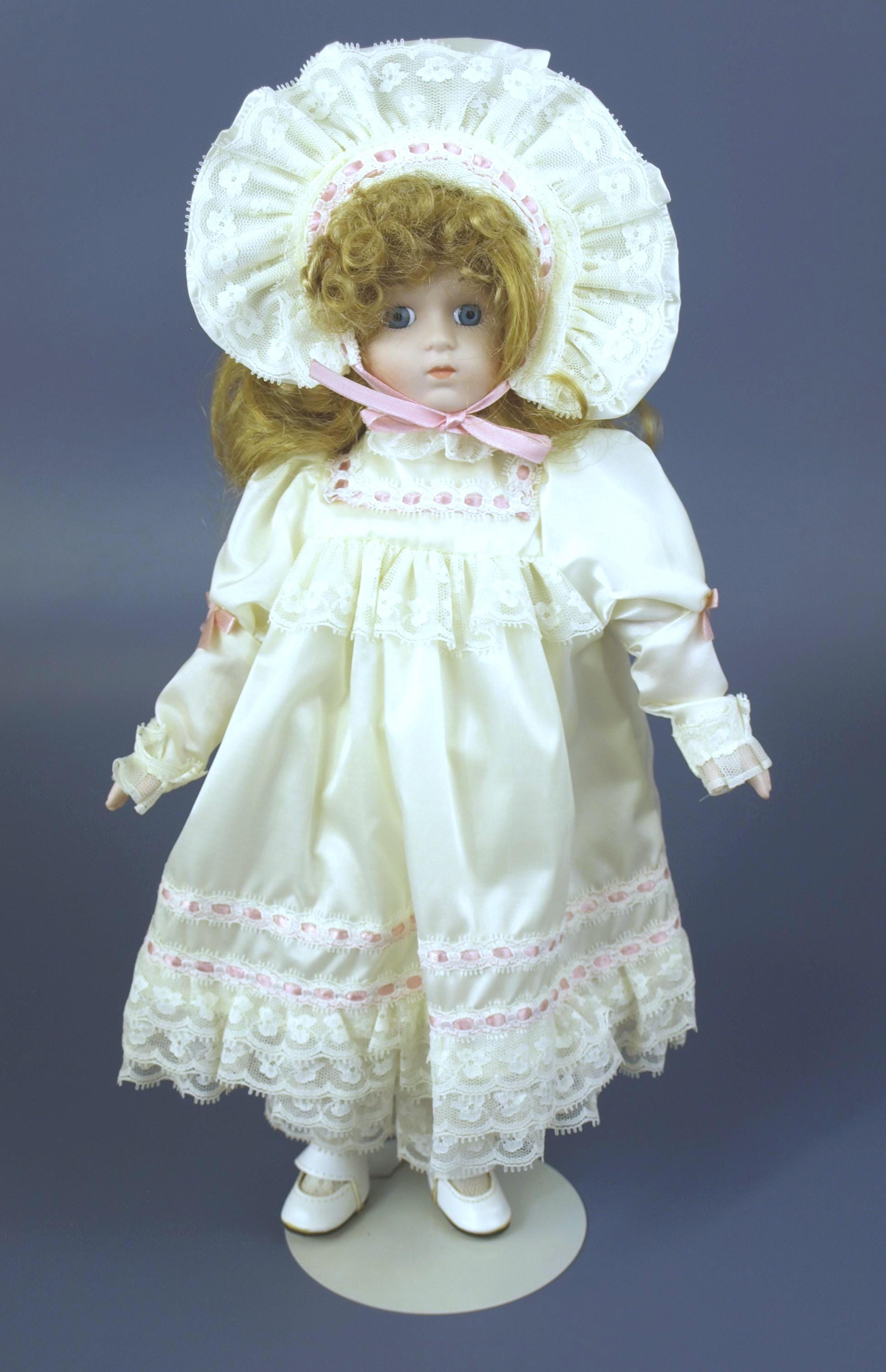 Vintage Porcelain Melanie Doll by Paradise Galleries Treasury