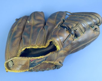 ヴィンテージ ローリングス レザー ファーストベース 野球グローブ 11
