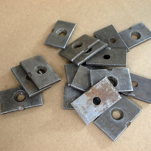 Vintage Car Parts - Lot of Trim or Window Clips - 16 count, as shown - Probably FORD - Old Mechanic Supply