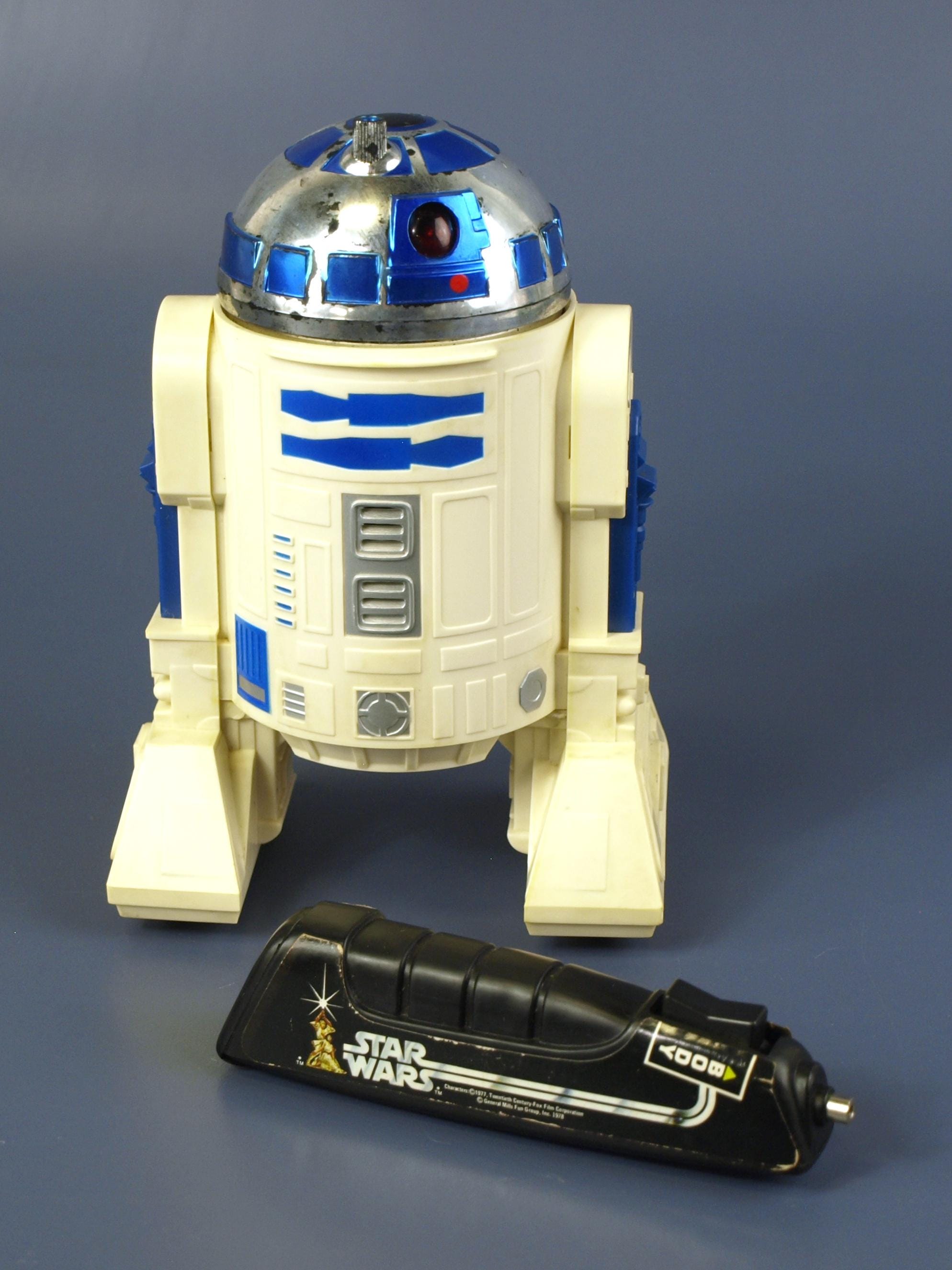 Vintage 1978 Kenner Star Wars Radio Controlled R2-D2 W Box & Rare