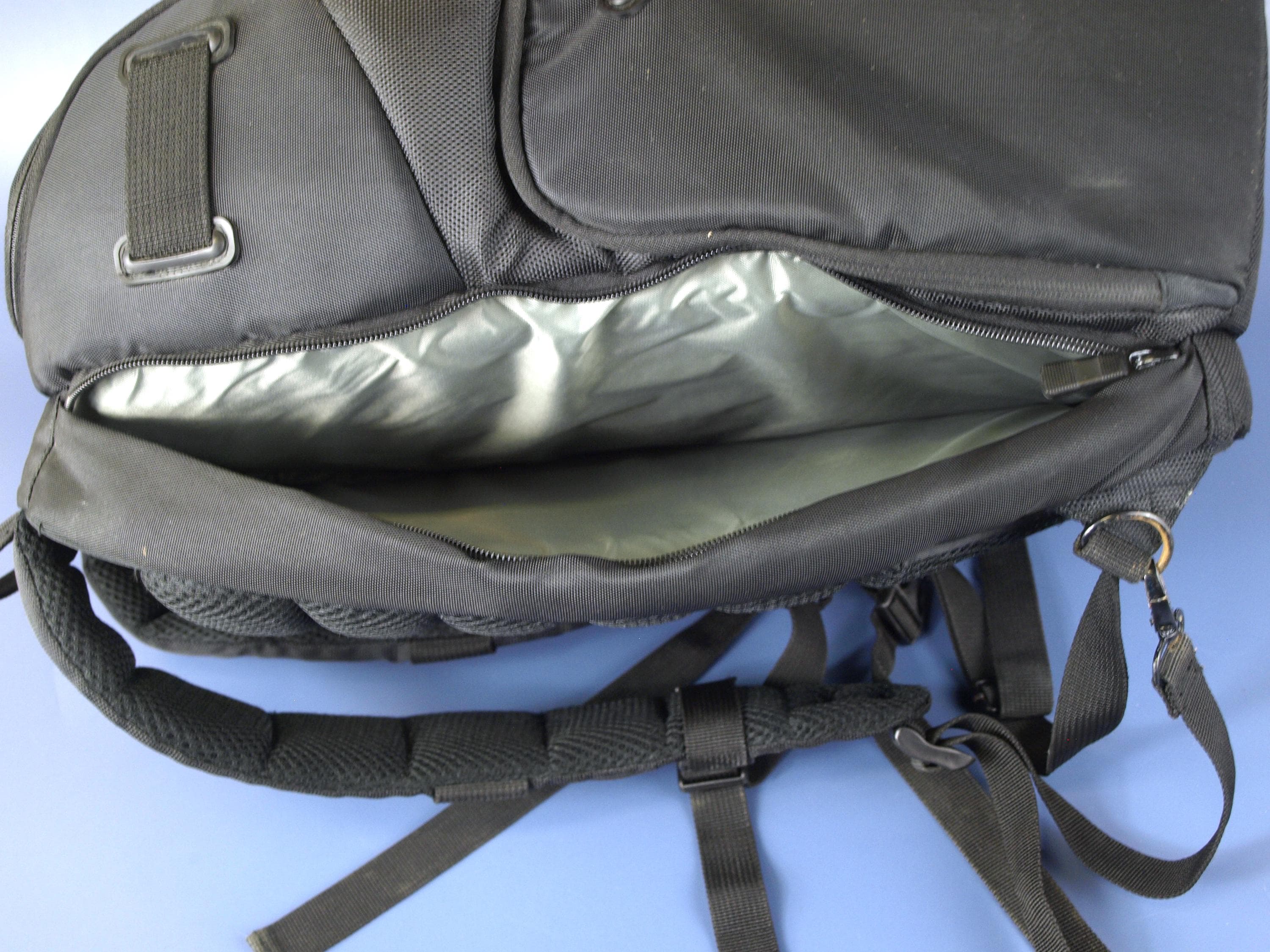 Dolica DK-30 Black Travel Camera Backpack Large - Front Tripod