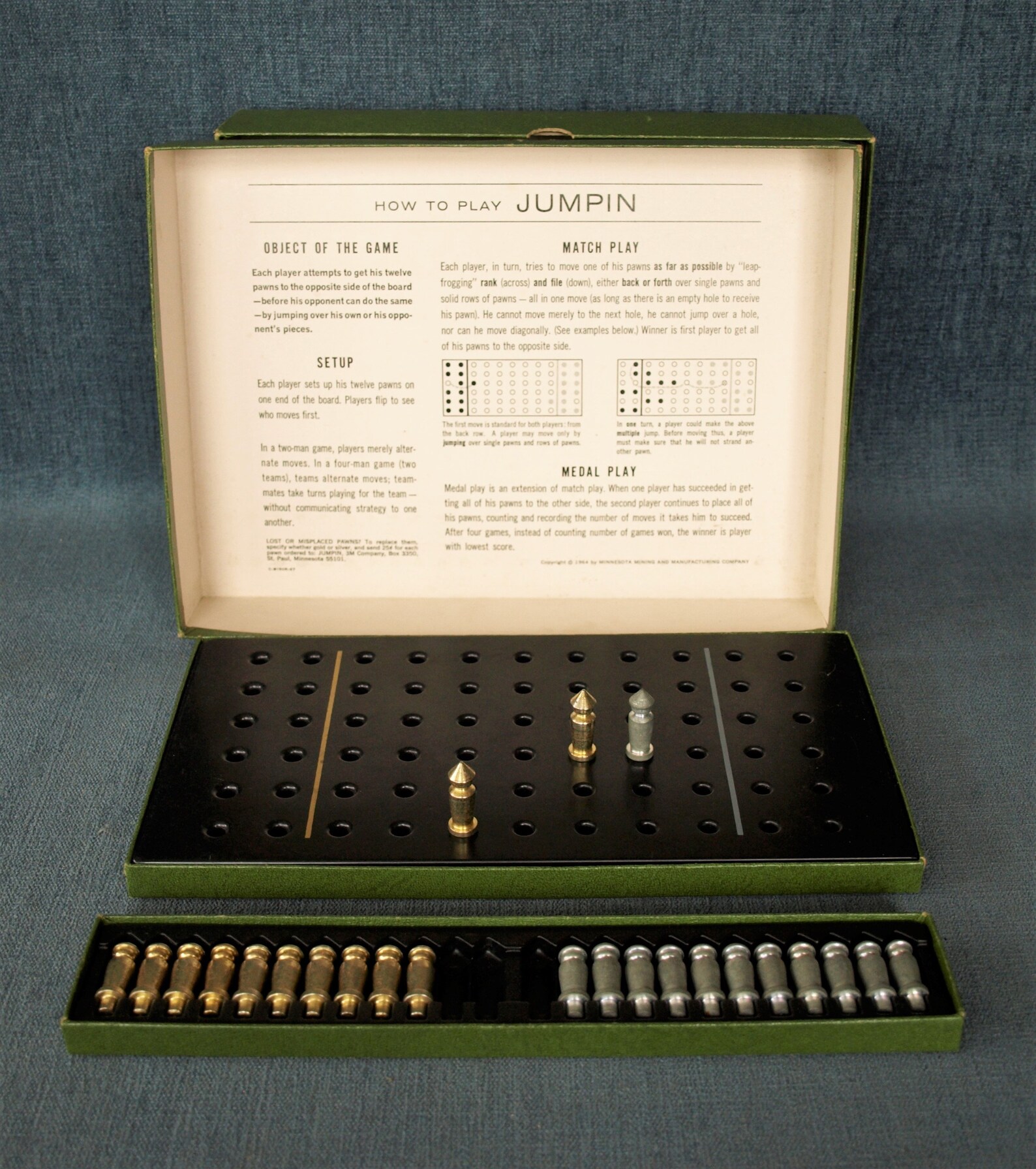 Vintage 1964 Jumpin Book Shelf Board Game 'absorbing New Etsy