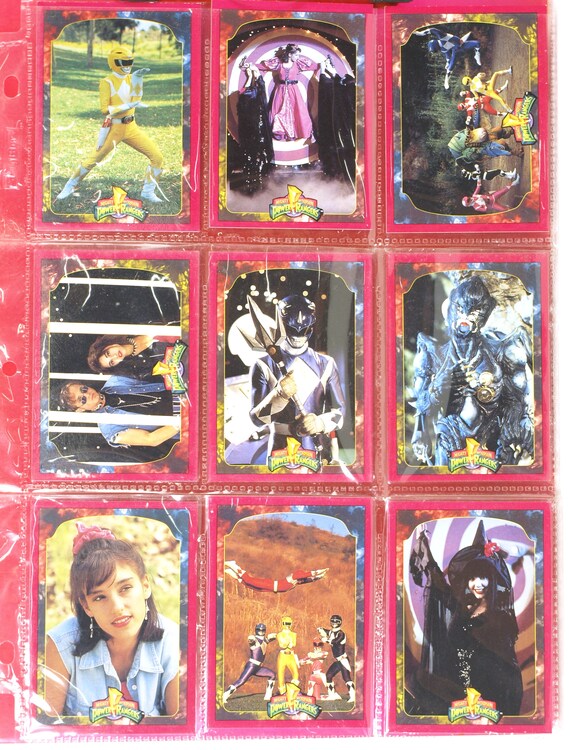 Buy Saban's Mighty Morphin Power Rangers Trading Card Collection Series 2  Circa 1994 With 27 Cards Included in Protective Sleeves - VG Condition  Online in India - Etsy