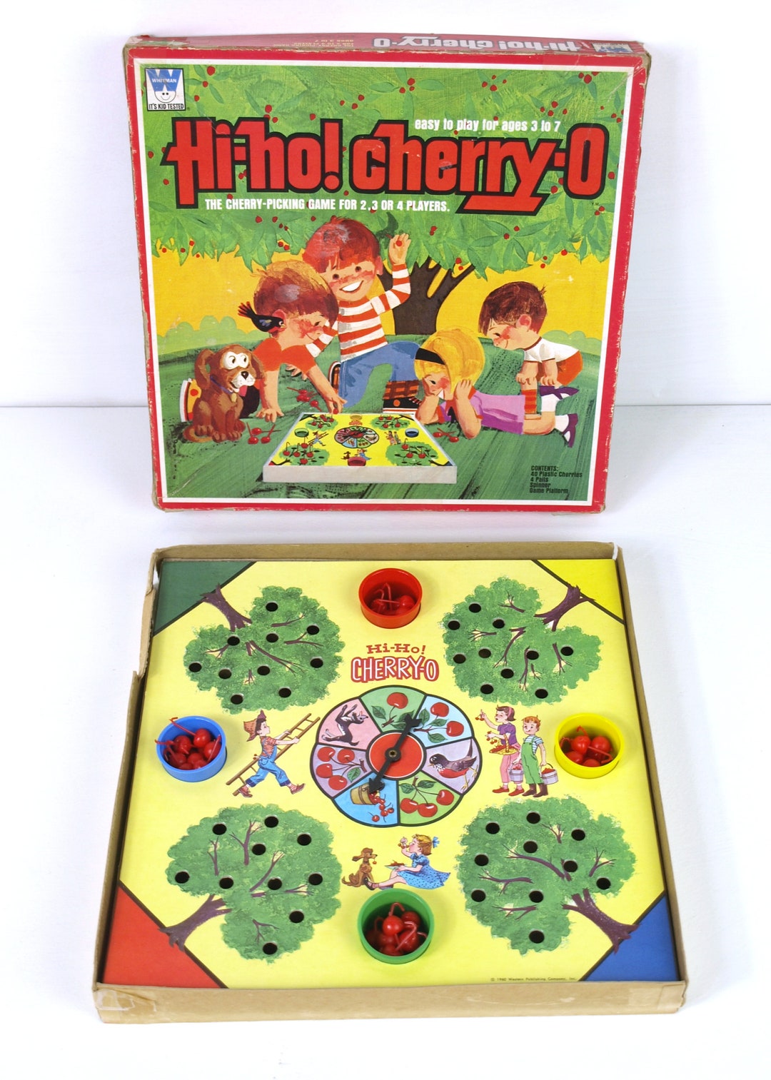 Vintage HIHO CHERRYO Board Game by Whitman Western Etsy
