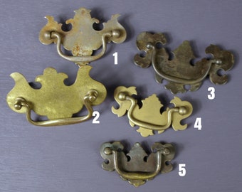 Vintage Chippendale Style Drop Bail Furniture Dresser / Cabinet Pulls - Sold Separately