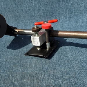 Industrial Bracket Mount Tape Dispenser w Adjustable Arm for Pinstriping / Auto Painting Detail Masking