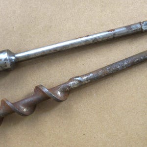 Vintage Greenlee Micro-Dial No. 6 Adjustable Expansive Drill Bit and No. 16 Auger Brace Bit 1" size image 4