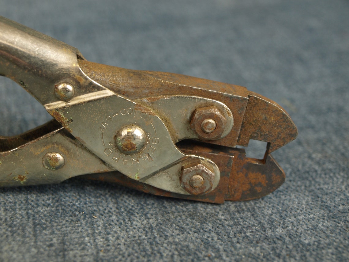 Vintage Bernard No. 100 6 1/2 Pliers Crimping Tool Etsy
