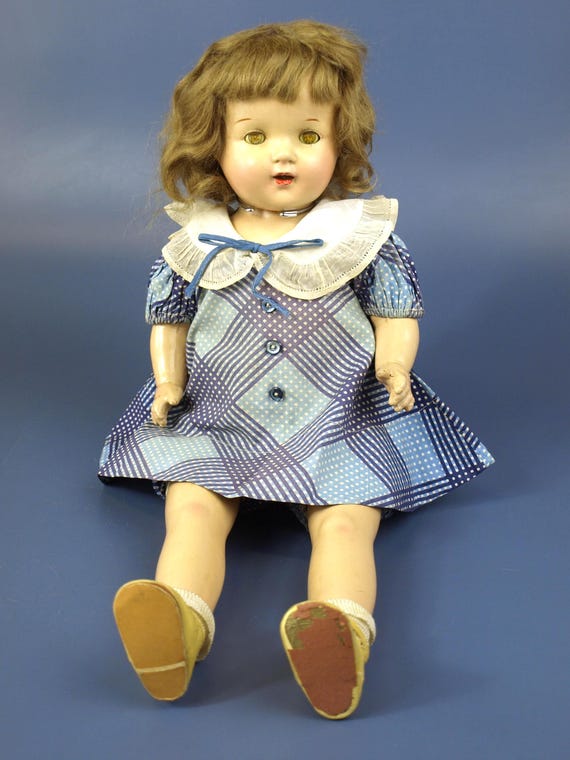 ビンテージ・マダムアレキサンダー 18cm マダム・アレキサンダー作、ヴィンテージ 21 インチ複合人形、1930