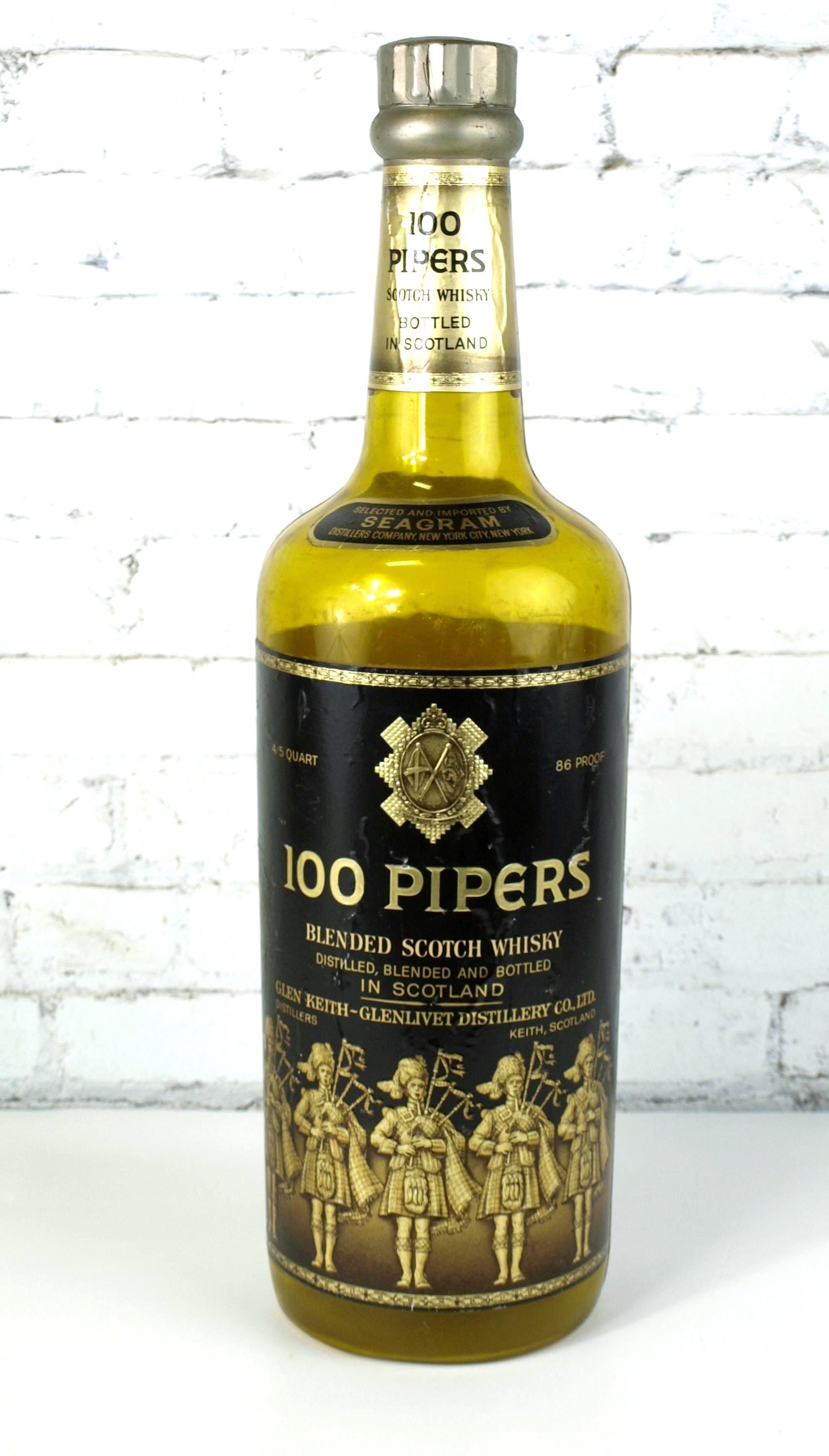 100 Pipers Whisky - Etsy Canada