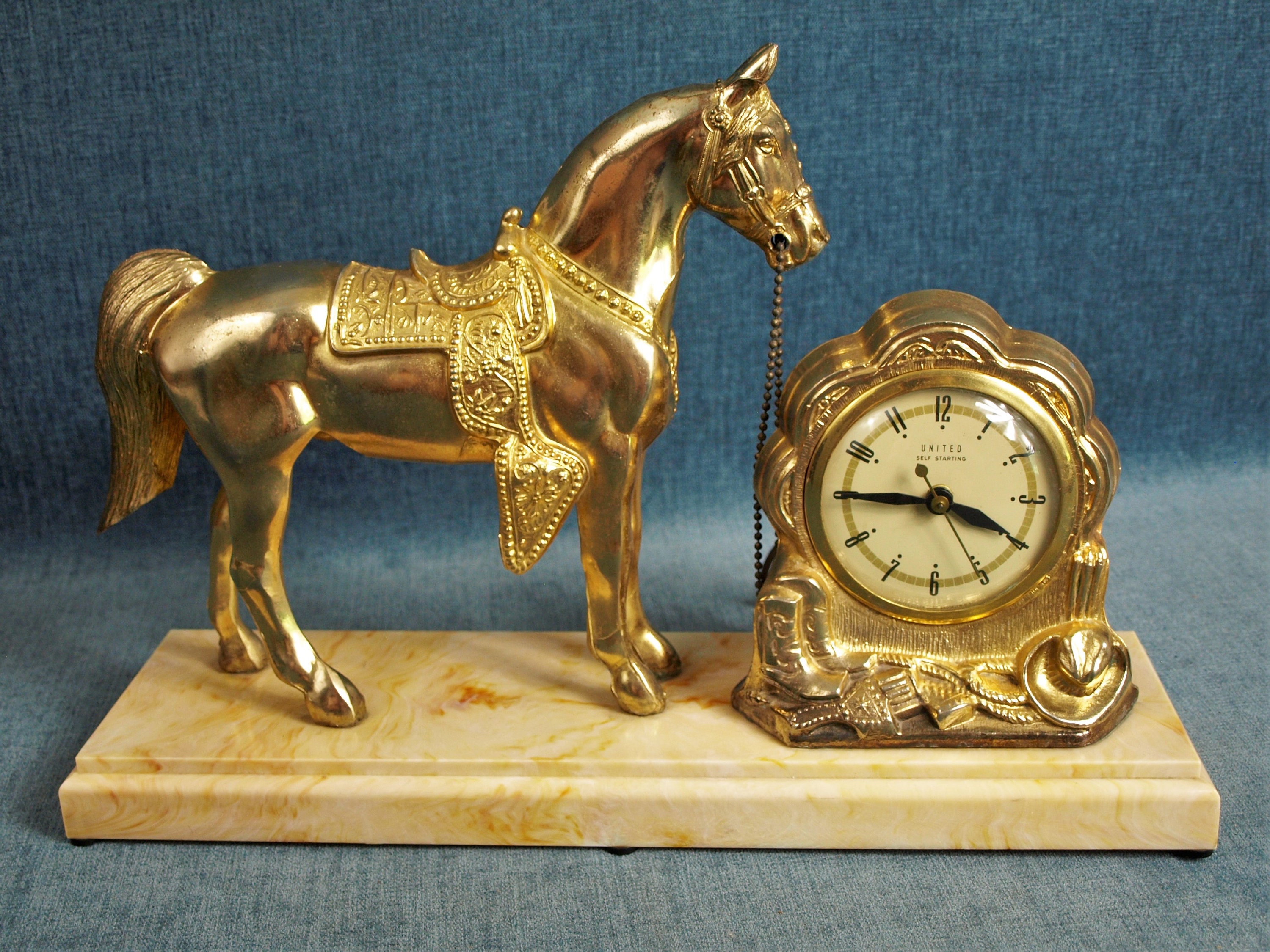 United Horse Clock for sale Only 3 left at 60