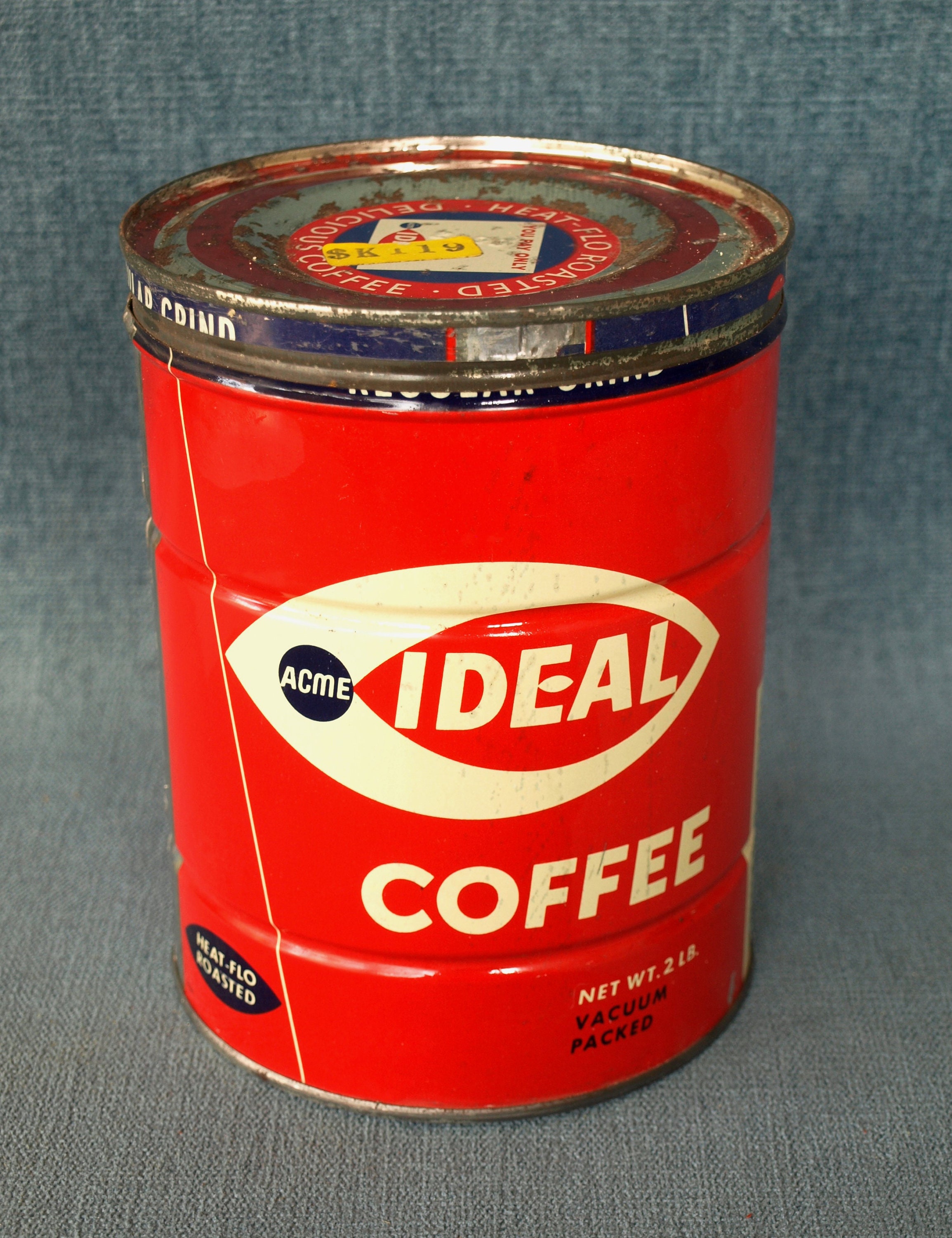 Empty Coffee Cans for sale Only 3 left at 65