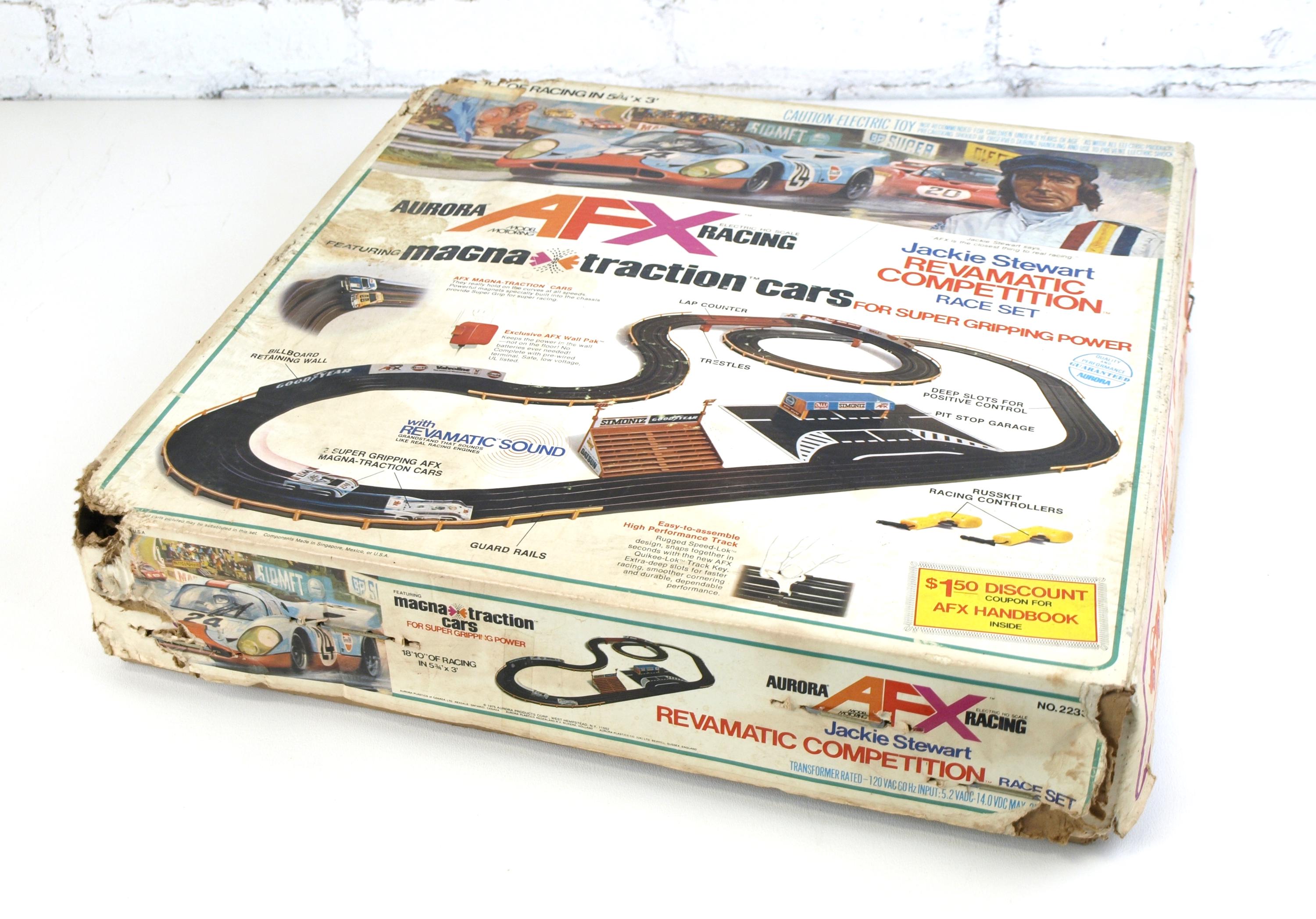 Vintage Aurora AFX Racing #2233 Jackie Stewart Revamatic